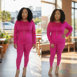 He Loves Me VDC (round neck lounge set