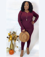 Zion Skye VDC( Long Sleeve V Neck Lounge Set) B&G ..... True to size comfy with stretch.